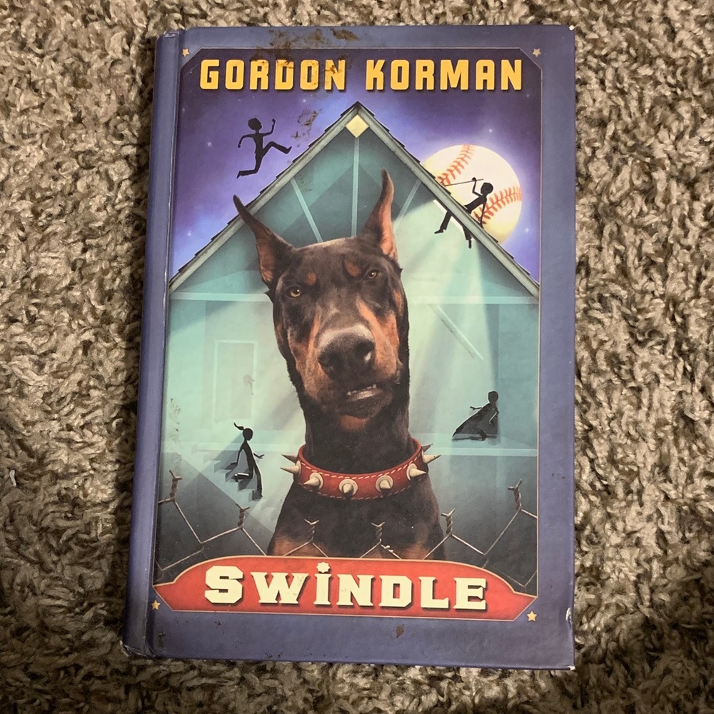 Swindle by Gordon Korman Hardcover Book